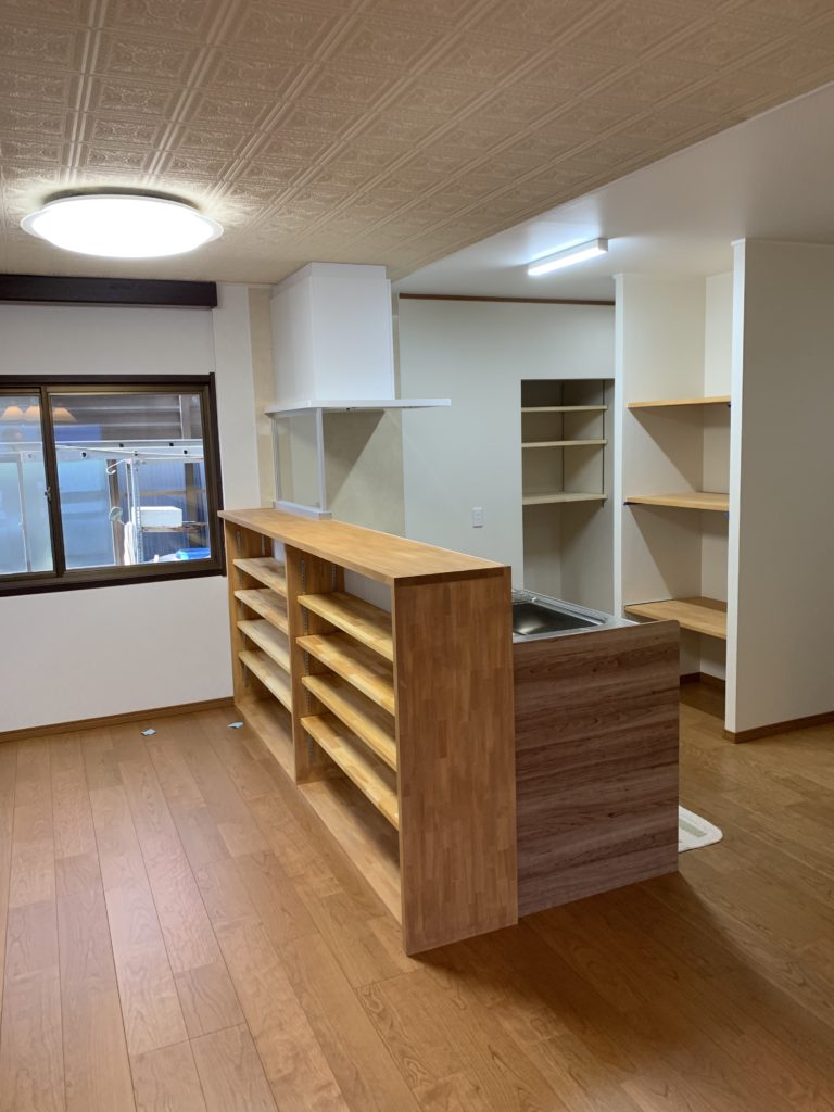 UE様邸ＬＤＫ工事完了