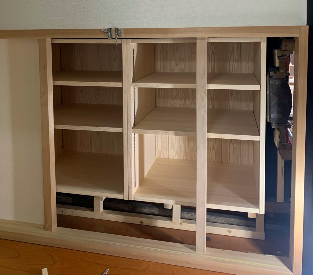 隙間に合わせて作ります！