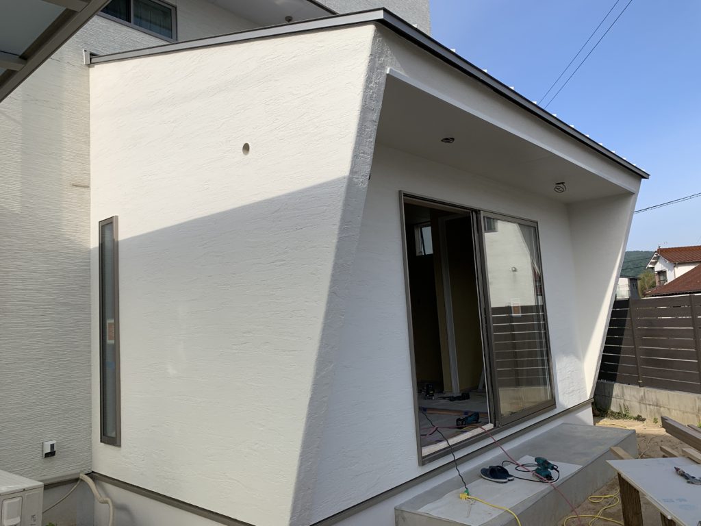 外壁左官工事