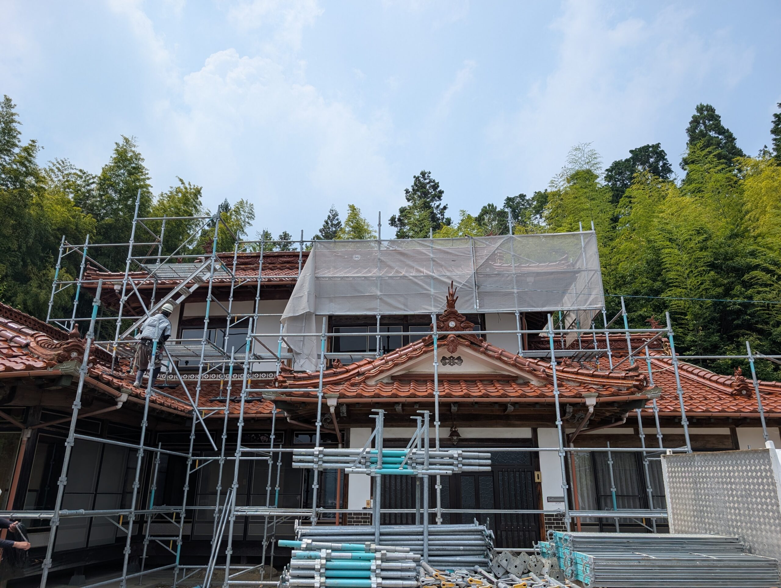 「豊栄の家」屋根工事スタート！